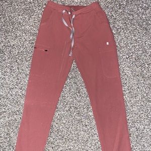 Mauve- FIGS Yola Skinny Scrub Pant